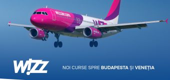Alte două curse avia vor fi operate de Wiz Air