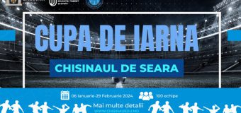 Se dă startul Cupei municipiului Chișinău la fotbal „Chișinăul de seară”