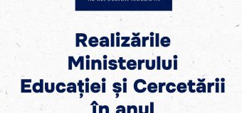 Realizările Ministerului Educației și Cercetării în 2023