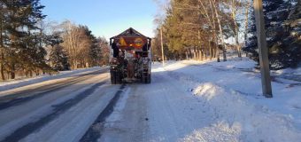 Circulația pe drumurile naționale se desfășoară în condiții de iarnă