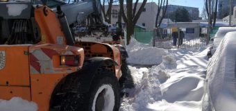 Situația privind deszăpezirea în Capitală