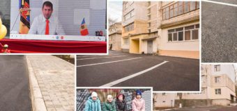 Altă curte de pe strada Vasile Lupu din municipiul Orhei, renovată. Șor: „Este rezultatul nu doar al muncii echipei noastre, dar și a încrederii acordate”