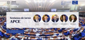 Un grup de deputați vor participa la sesiunea de iarnă a Adunării Parlamentare a Consiliului Europei