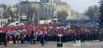 Protestatarii de la Tiraspol cer conducerii Republicii Moldova anularea taxelor vamale „ilegale”