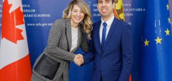 Ministra de externe a Canadei – în vizită la Chișinău