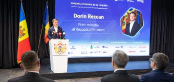 La Chișinău are loc Forumul Economic. Recean: Republica Moldova are talent și capacitate de a inova