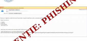 STISC atenționează despre atacuri cibernetice de tip Phishing (Lumma Stealer)