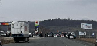 Drumul de acces către punctul de trecere a frontierei Leușeni-Albița a fost blocat