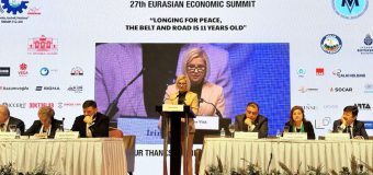 Irina Vlah, discurs în limba engleză în cadrul Summitului Economic Euroasiatic de la Istanbul: Protejarea drepturilor cetățenilor este sensul și scopul existenței statului