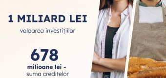 Peste 1 miliard de lei investiți prin intermediul programului guvernamental „373”