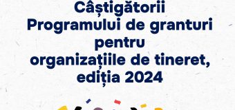 Câștigătorii programului de Granturi pentru organizațiile de tineret