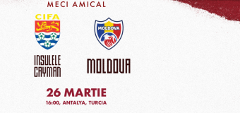 Amical. Insulele Cayman – Moldova. Avancronică