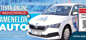 Cetățenii pot contesta online rezultatele examenelor auto