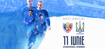 Moldova, meci amical cu Ucraina