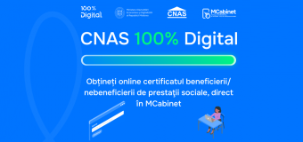 Obțineți certificatul beneficierii/nebeneficierii de prestaţii sociale online, rapid și comod, direct în MCabinet
