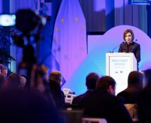 Maia Sandu, la Conferința anuală privind bugetul UE: Investiția în pace prin bugetul UE este în cele din urmă o investiție în prosperitatea tuturor națiunilor europene