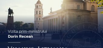 Dorin Recean merge la Vilnius