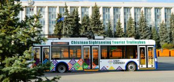 Din 20 aprilie se lansează ruta a doua a Troleibuzului Turistic