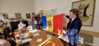 Dorin Recean a început vizita la Vilnius cu o întâlnire la Asociația de limbă și cultură română „Dacia”