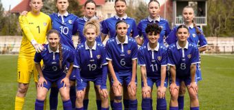 Fotbal feminin WU19. Moldova a cedat în meciul cu Macedonia de Nord