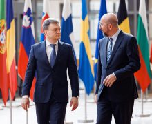 Premierul, în discuții cu Președintele Consiliului European despre procesul de aderare a Republicii Moldova la UE