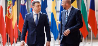 Premierul, în discuții cu Președintele Consiliului European despre procesul de aderare a Republicii Moldova la UE