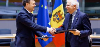 Parteneriatul pentru Securitate și Apărare dintre Republica Moldova și UE a fost semnat la Bruxelles