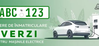 Mașinile electrice vor avea plăcuțe de înmatriculare verzi