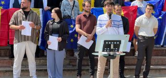 Liderii organizațiilor de tineret a 6 partide politice au semnat o Declarație comună prin care se angajează să contribuie la aderarea R. Moldova la UE