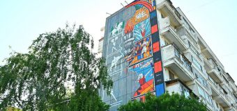 A fost inaugurată pictura murală „Visul Olimpic”