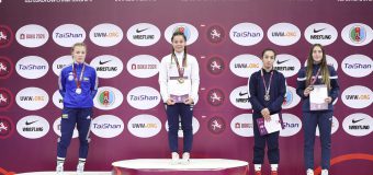 Bronz pentru Republica Moldova la Campionatul European de lupte feminine, sub vârsta de 23 de ani