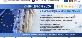 O serie de activități se vor desfășura la Biblioteca Națională cu prilejul Zilei Europei