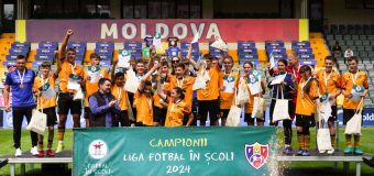 Liga „Fotbal în Școli”. IP LT ”M. Eminescu” din Sipoteni, căștigătoarea turneului pentru clasele a VII-a și a VIII-a