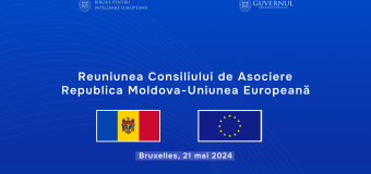 Pe 21 mai va avea loc cea de-a 8-a reuniune a Consiliului de Asociere Republica Moldova-UE