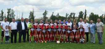 Fotbal feminin. Agarista CSF Anenii Noi 2020, premiată pentru titlul de campioană a Ligii Naționale