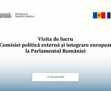 Deputații din Comisia politică externă și integrare europeană, în vizită de lucru la Parlamentul României