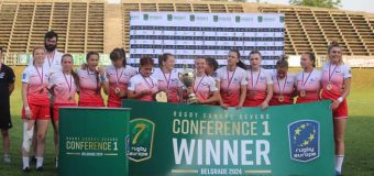 Naționala feminină la rugby a revenit în Campionatul European