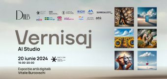 Lucrări de artă create cu AI. Un moldovean stabilit în SUA invită la expoziție în Chișinău!