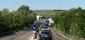 Trafic ridicat pe sensul de ieșire din țară la punctul Leușeni-Albița