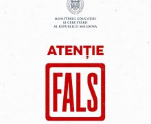 Video false cu logo-ul Ministerului Educației: „Nu corespund adevărului”