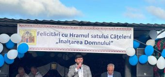 Liderul PSDE a fost la hramul satului Cățeleni din Hîncești