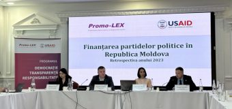 Finanțarea partidelor politice în Republica Moldova. Retrospectiva anului 2023: dependență în creștere de alocațiile de la bugetul de stat și cheltuieli neraportate