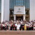 (FOTO) Elevii care au obținut 10 pe linie la Bacalaureat au primit diploma Președintelui Republicii Moldova