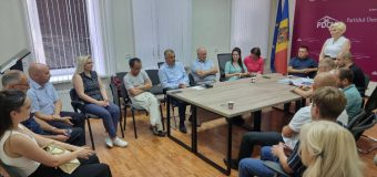 Organizațiile teritoriale al PDCM din Chișinău au decis ce vor face în campania electorală la prezidențiale
