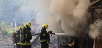 Pompierii au lichidat un incendiu de vegetație în orașul Codru