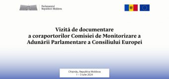 Coraportorii Comisiei de Monitorizare a APCE, în vizită de documentare în Republica Moldova