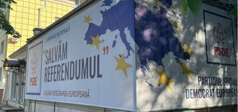 (FOTO) Sediul PSDE „Salvează Referendumul”