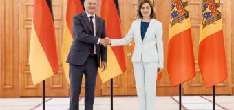 Maia Sandu l-a primit la Președinție pe Olaf Scholz: Germania rămâne un prieten de nădejde al Republicii Moldova