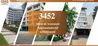 CNAS: Persoanele asigurate pot beneficia de bilete de tratament balneosanatorial