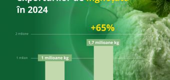 Exporturile de înghețată au crescut cu 65%